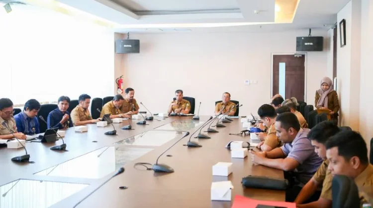 Pemko Dumai Ikuti Rapat Verifikasi DPPT oleh PUPRPKPP Riau