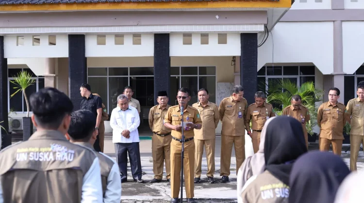 KKN di Meranti 51 Mahasiswa UIN Suska Siap Kembangkan Tradisi dan Potensi Lokal