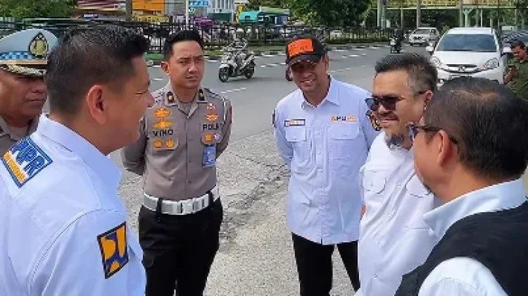 Pemko Pekanbaru Segera Normalisasi Drainase di Jalan Sudirman