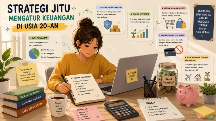 Strategi Jitu Mengatur Keuangan di Usia 20-an