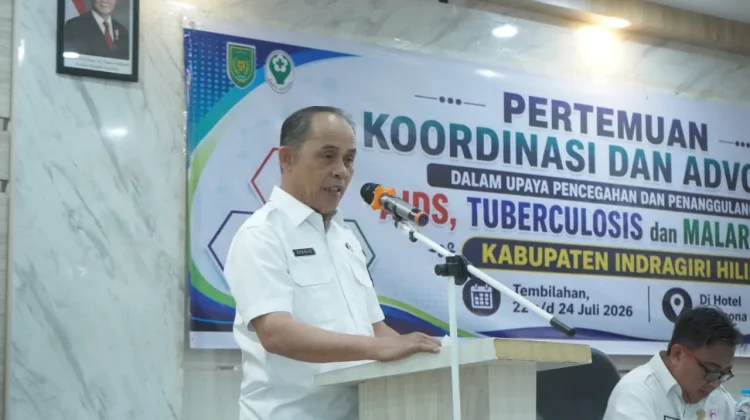 Pemkab Inhil Perkuat Pencegahan AIDS, TBC, Malaria