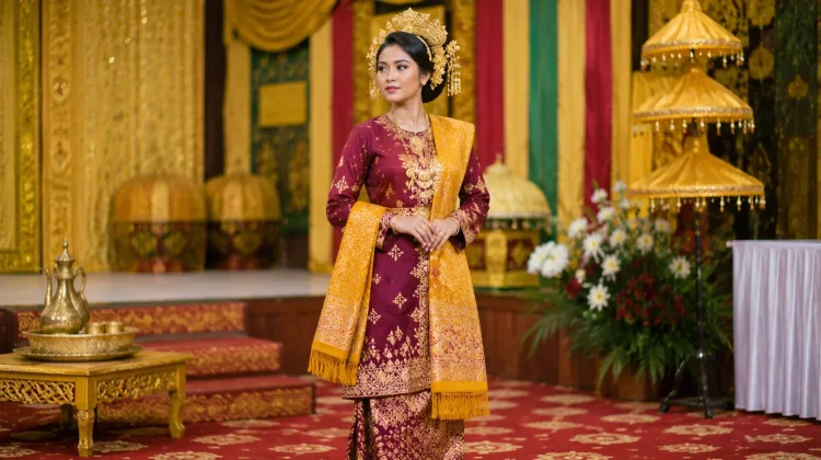 Kebaya Labuh Melayu Riau, Anggun dengan Makna Budaya