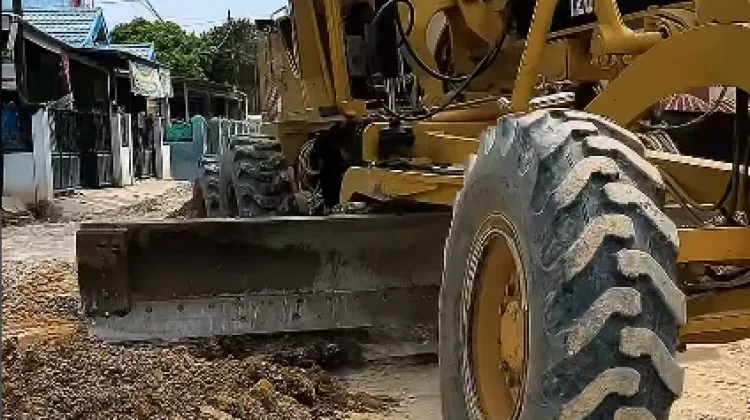 Dinas PUPR Pekanbaru Mulai Lakukakan Overlay di Jalan Tanjung Batu