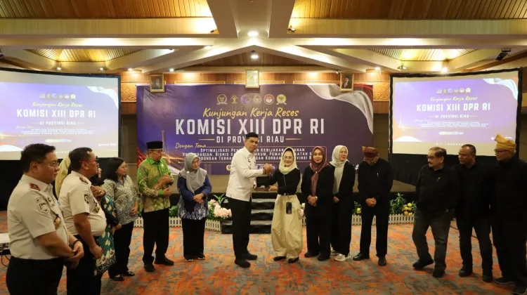 Kemenkum Riau Terima Kunjungan Kerja Reses Komisi XIII DPR RI