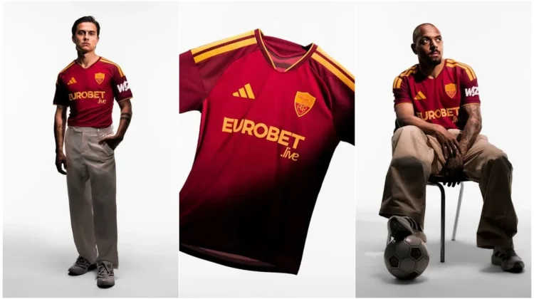 AS Roma Perkenalkan Home Kit 2026/2027, Usung Identitas Klasik Giallorossi