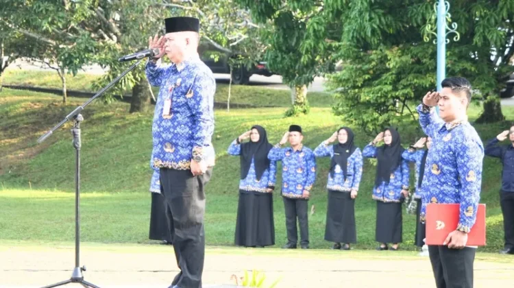 Plh Sekda Kuansing Pimpin Upacara HAN Ke-42, Perkuat Komitmen Pemenuhan Hak Anak