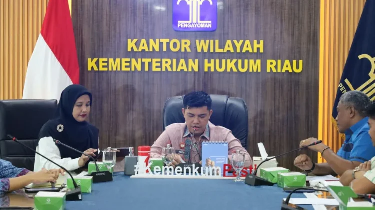 Kemenkum Riau Dorong Penyesuaian Regulasi Desa, Bahas Ranperda Kabupaten Rohil