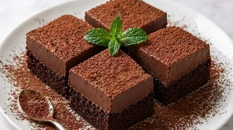 Cara Membuat Brownies Lapis Puding Coklat