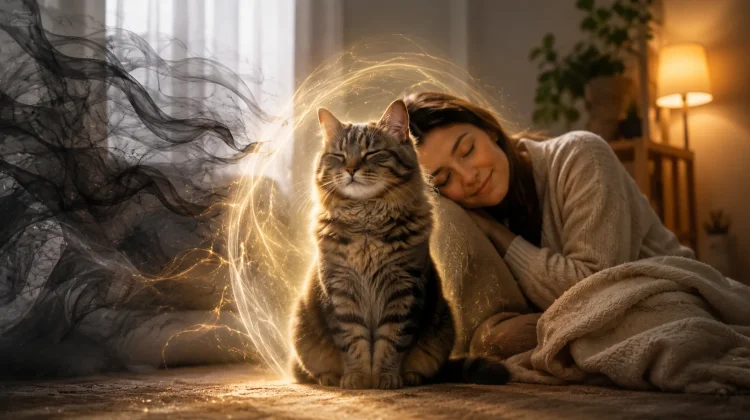 Mitos atau Fakta Kucing Mampu Menyerap Energi Negatif