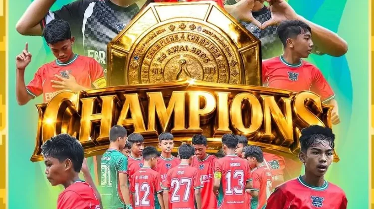 EBR United Juara Piala Soeratin U-13, Bidik Empat Besar Tingkat Nasional