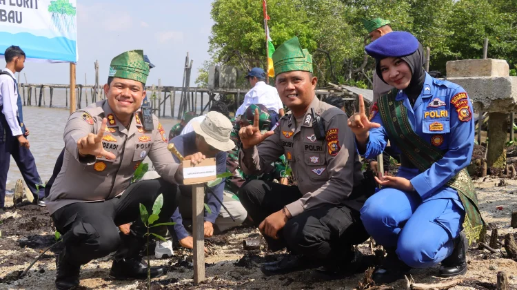 Selamatkan Lingkungan, Kapolres Meranti Ajak Warga Jaga Ekosistem Mangrove