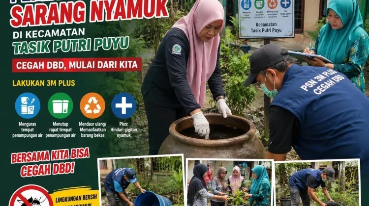 Waspada Ancaman DBD, Pemcam TPP Akan Gelar PSN dan Sebar Bubuk Abate