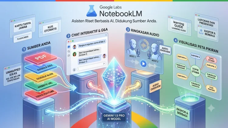 NotebookLM Ubah Cara Belajar, Membaca, dan Mencatat Lebih Cepat