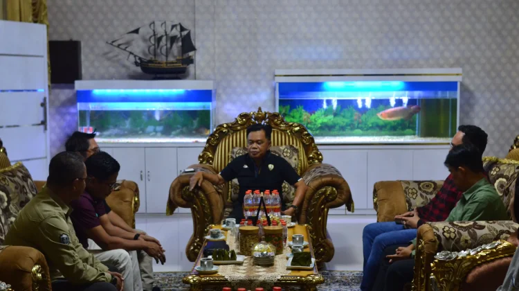 Pertemuan Bupati Asmar dan PLN UP3 Dumai Bahas Sejumlah Permasalahan Kelistrikan