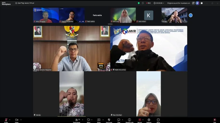Kemenkum Riau Teguhkan Soliditas Jajaran dan Perkuat Kesiapan Hari Pengayoman