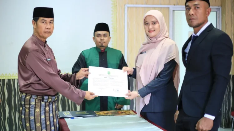 Sekda Sudandri Lantik Lima Pejabat Administrator dan Pengawas