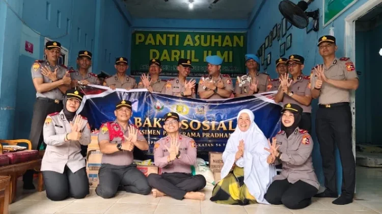 Siswa SIP Angkatan 56 Berbagi di Panti Asuhan Darul Ilmi Pekanbaru