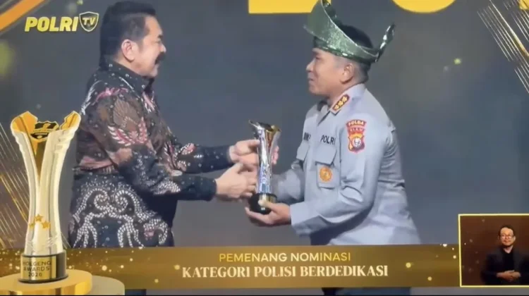Dirbinmas Polda Riau Raih Hoegeng Awards 2026 lewat Green Policing