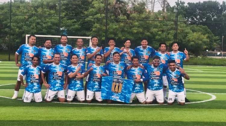 RRI Pekanbaru Bersua TVRI Riau dalam Laga Persahabatan Mini Soccer