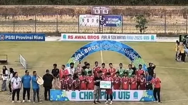 EBR FC dan Manroe FC Juara Piala Soeratin Zona Riau 2026