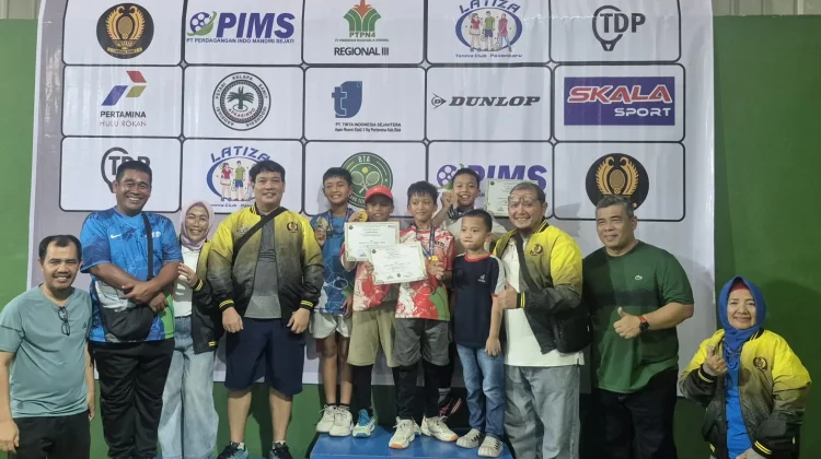 Kejurnas Tenis Junior Pelti Riau TDP CUP 2026 Sukses Digelar