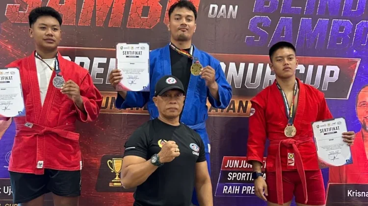 Sambo Riau Bawa Pulang Enam Medali dari Kejurnas Palembang 2026