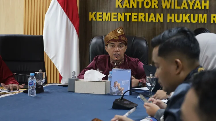 Kakanwil Kemenkum Riau Pimpin Rapat Persiapan Hari Pengayoman ke-81