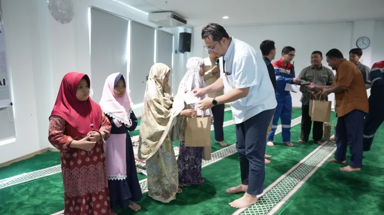 Wujud Nyata Komitmen Sosial, Pertamina Patra Niaga Kilang Dumai Santuni Anak Yatim