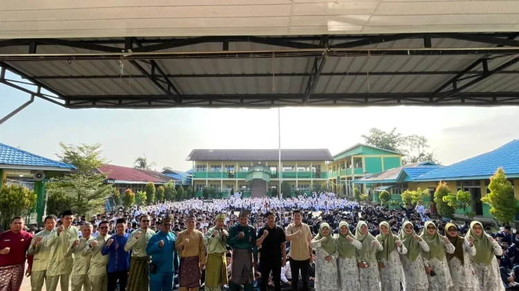 RATAKAN MTSN 2 Tembilahan Perkuat Pelajar Tangkal IRET NVE