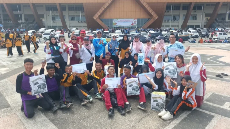 Permainan Tradisional Meriahkan HUT ke-69 Provinsi Riau
