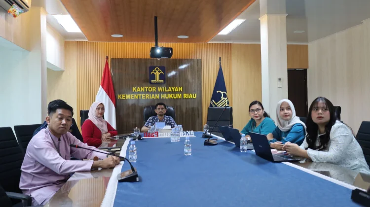 Kemenkum Riau Ikuti Entry Meeting Audit Pengelolaan Keuangan TA 2025