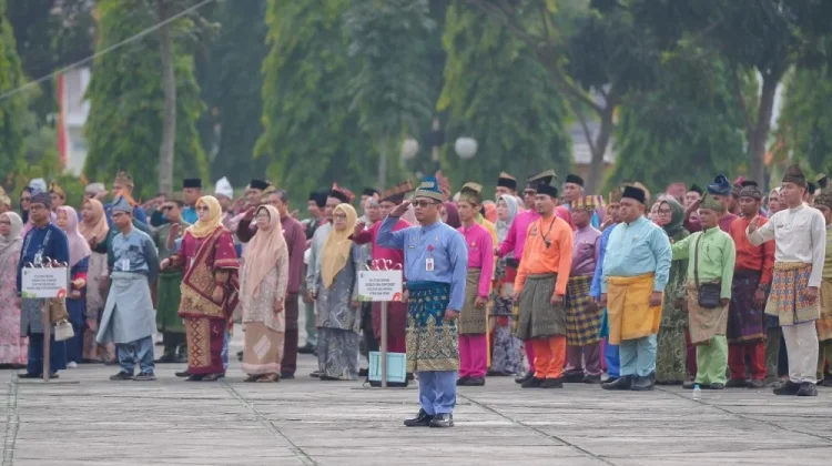 Sekdako Fahmi Sukses Emban Tugas Sebagai Komandan Upacara