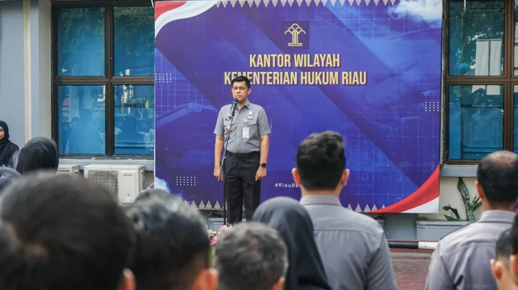 Pimpin Apel Pagi, Kakanwil : “Matangkan Persiapan Evaluasi WBBM serta Hari Pengoyan