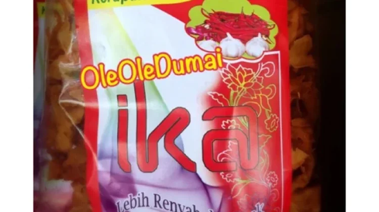 Kerupuk Cabe Dumai Camilan Pedas Khas Riau