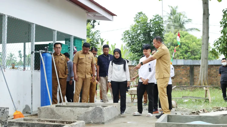 Pastikan Kebersihan dan IPAL Sesuai SOP, Muzamil dan Korwil BGN Tinjau Dapur SPPG