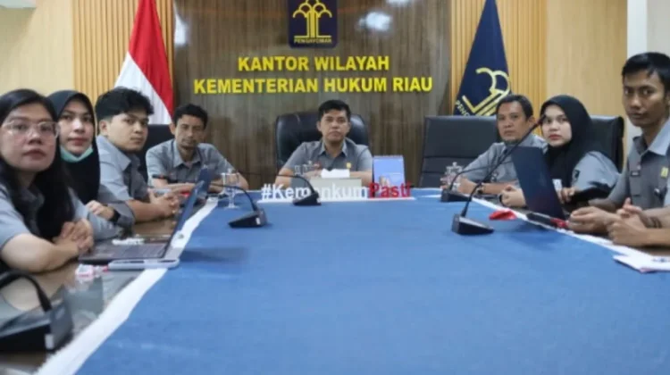 Kemenkum Riau Tingkatkan Pemahaman Hak Kepesertaan TASPEN dan BPJS Kesehatan