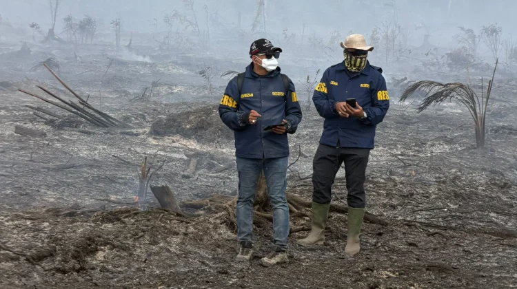Polda Riau Tetapkan Dua Tersangka Karhutla Empat Hektare di Bengkalis