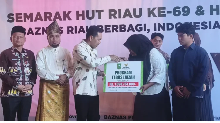 BAZNAS Riau Prioritaskan Bantuan Pendidikan