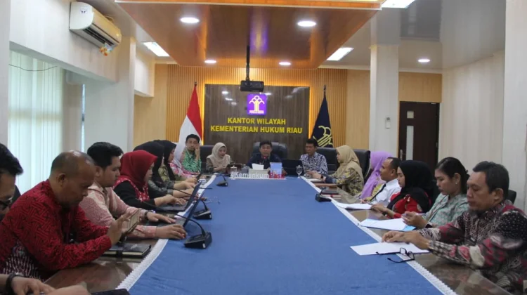 menuju WBBM 2026, Kemenkum Riau Tekankan Penguatan Inovasi dan Dampak Pelayanan