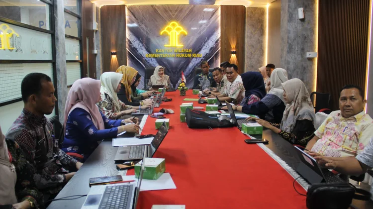 Kemenkum Riau Harmonisasi Pastikan Regulasi Selaras dengan Kewenangan