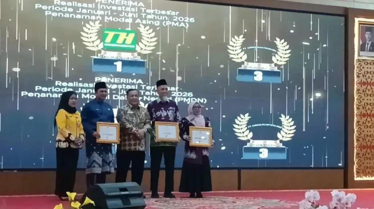 Investment Award 2026 Dorong Riau Kejar Target Investasi Rp72 Triliun