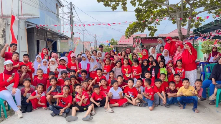 Meriahkan HUT RI, Warga RT 07 Setia Pertiwi Pekanbaru Gelar Beragam Kegiatan