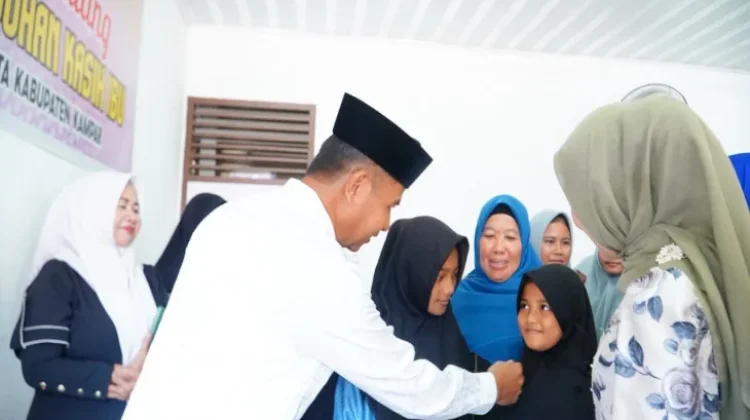 Bupati Kampar Kunjungi Panti Kasih Ibu