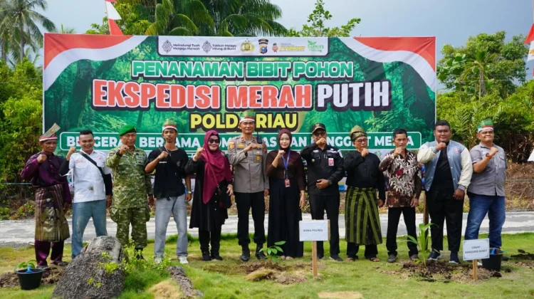 Ekspedisi Merah Putih Presisi Polda Riau Gandeng Komunitas dan Penggiat Medsos