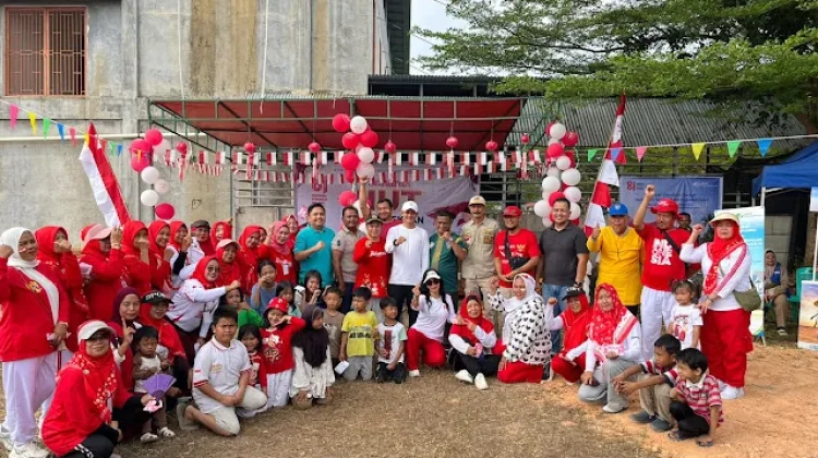 Gerak Jalan Santai RW 03 Simpang Baru Berlangsung Meriah dan Banjir Hadiah