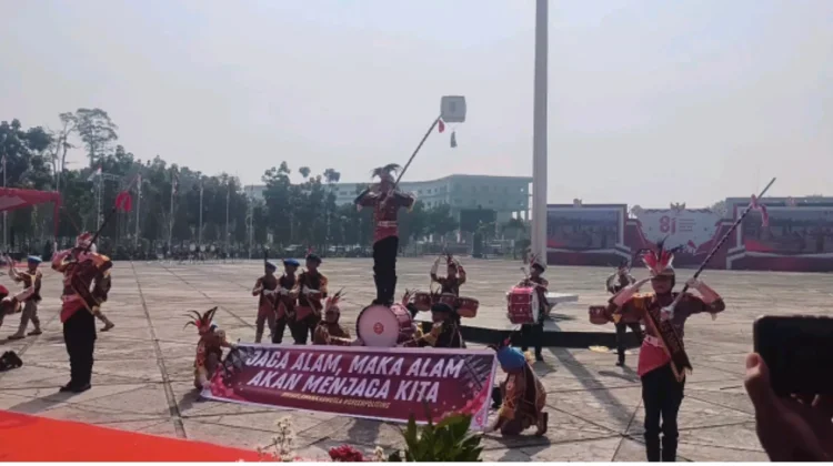Polisi Cilik Dumai Tampil Memukau di HUT RI