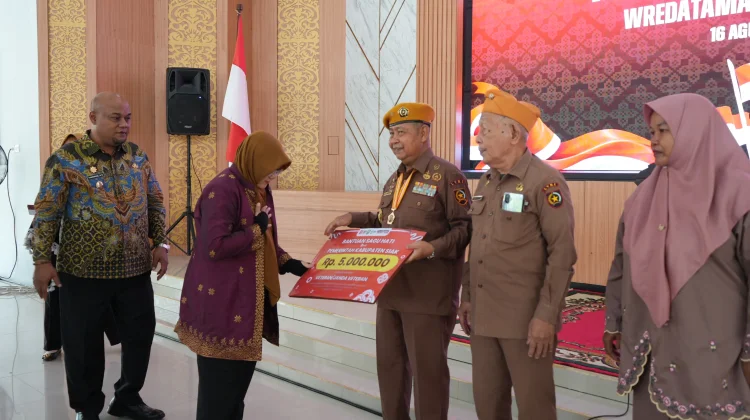 Sagu Hati Veteran Siak Naik Jadi Rp5 Juta