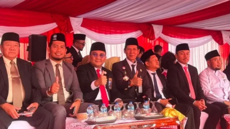 Kemenkum Riau Ikuti Upacara HUT ke-81 Kemerdekaan RI di Kantor Gubernur Riau
