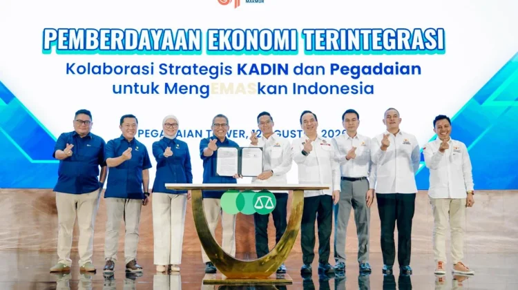 Pegadaian dan Kadin Indonesia Jalin Kolaborasi Strategis Perluas Ekosistem Emas