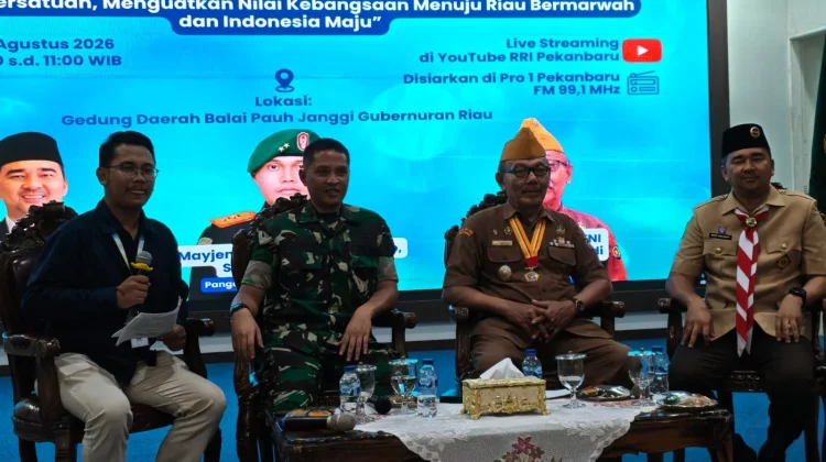 Isi Kemerdekaan, Kesbangpol dan LVRI Riau Dorong Peran Generasi Muda